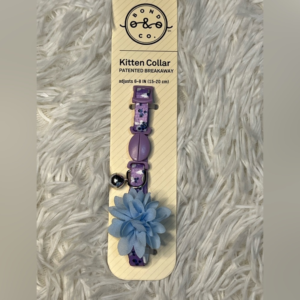 Bond & Co kitten collar